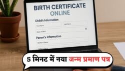 Birth Certificate Online 2025: घर बैठे 5 मिनट में नया जन्म प्रमाण पत्र बनवाएं – जानें फॉर्म भरने की आसान प्रक्रिया