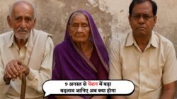 9 अगस्त से लागू होंगे पेंशन के 6 नए नियम – वृद्ध, विधवा और विकलांग पेंशनर्स के लिए ज़रूरी खबर