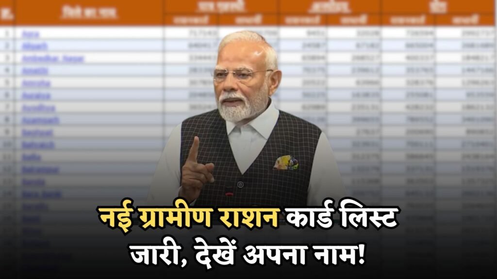 Ration Card Gramin List 2025